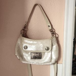 Coach Poppy Limited Edition Sequin crossbody bag in opal